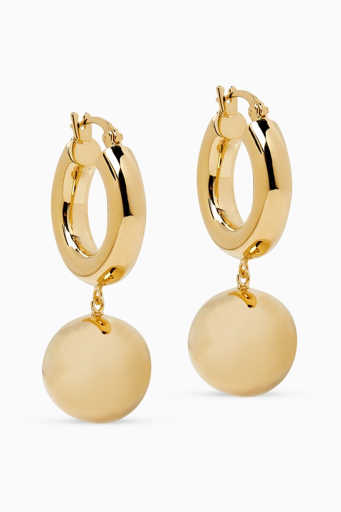 

The Marie Earrings in 18kt Gold-plated Sterling Silver, Yellow