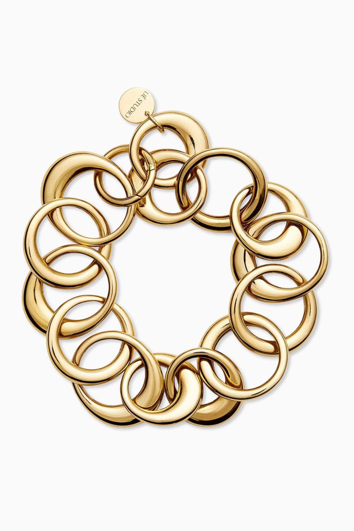 

The Laura Bracelet in 18kt Gold-plated Brass, Yellow