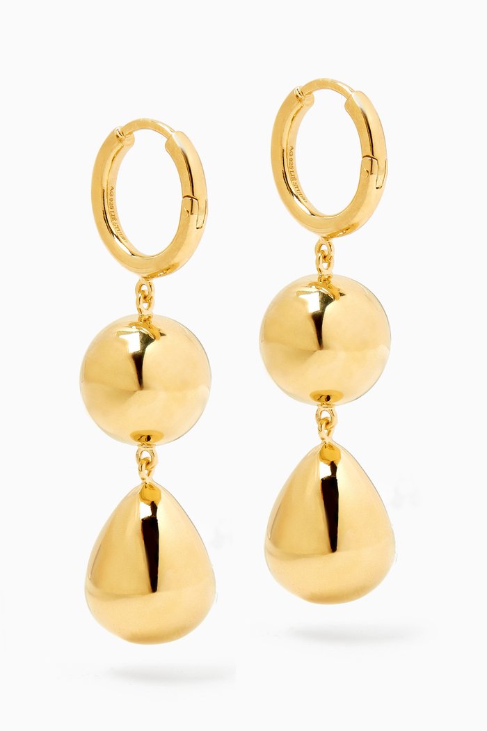 

The Cathrine Earrings in 18kt Gold-plated Sterling Silver, Yellow