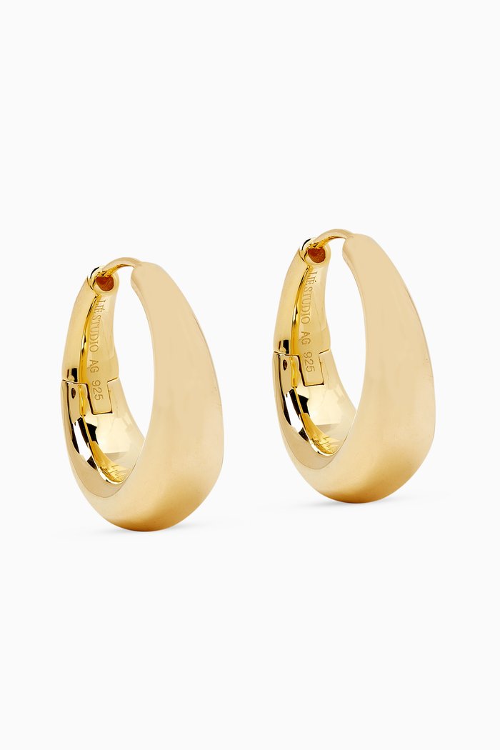 

The Andrea Earrings in 18kt Gold-plated Sterling Silver, Yellow