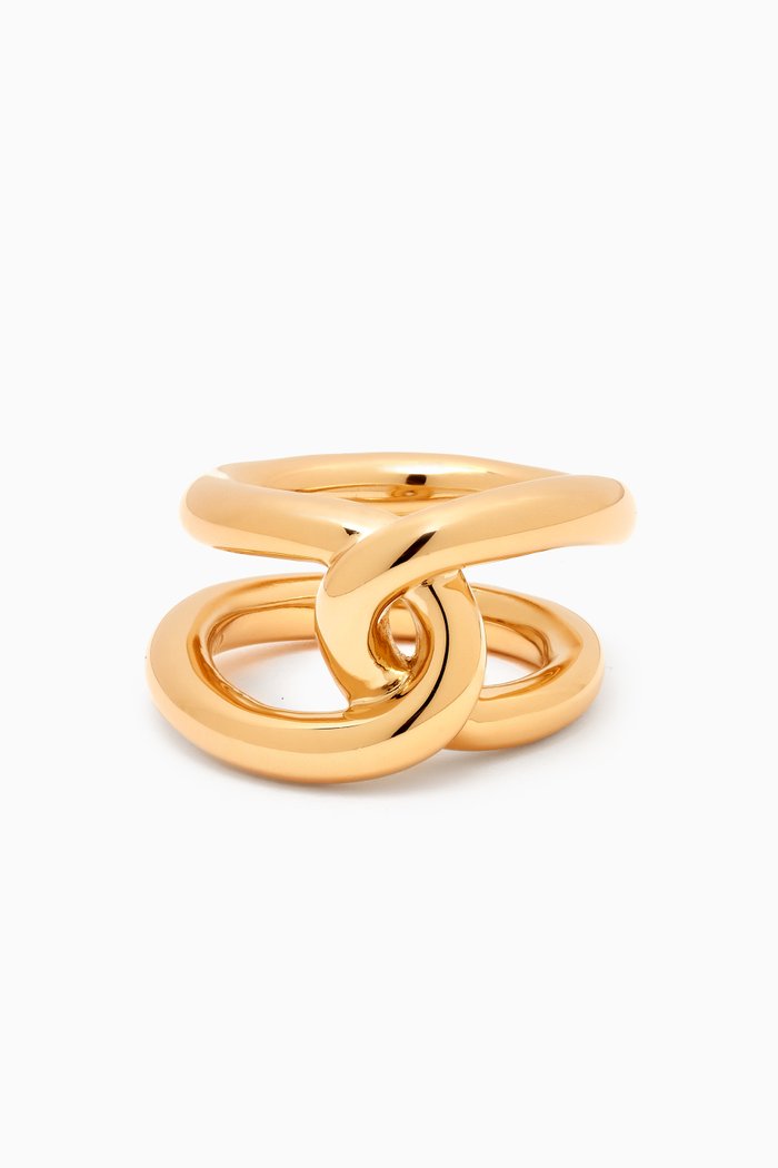 

The Agnes Ring in 18kt Gold-plated Sterling Silver, Yellow