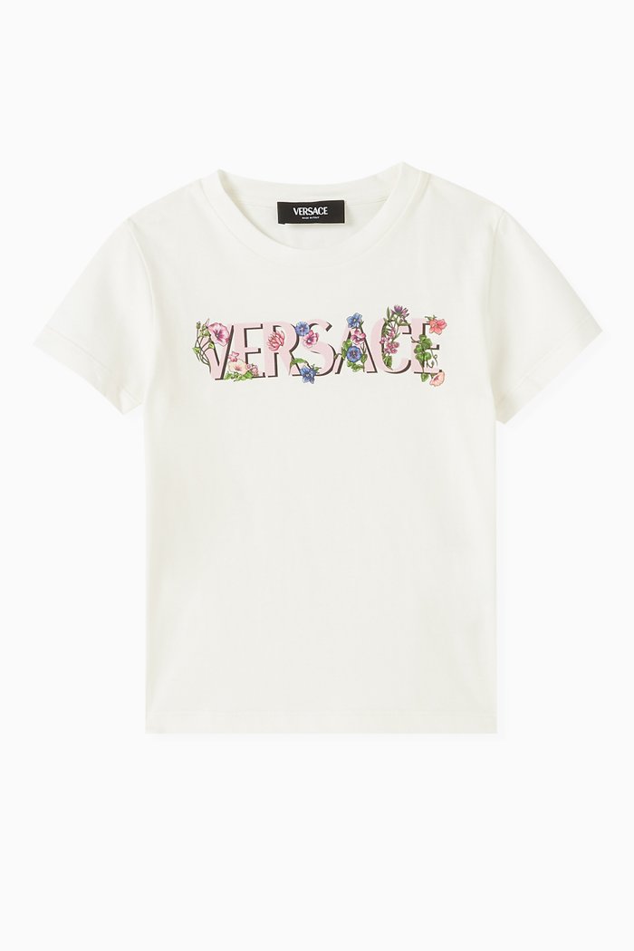 

Logo-print T-shirt in Cotton, White