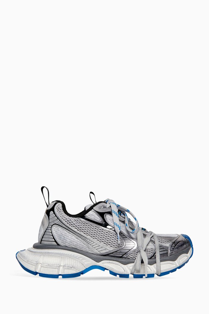 

3XL Sneakers in Mesh & Polyurethane, Grey