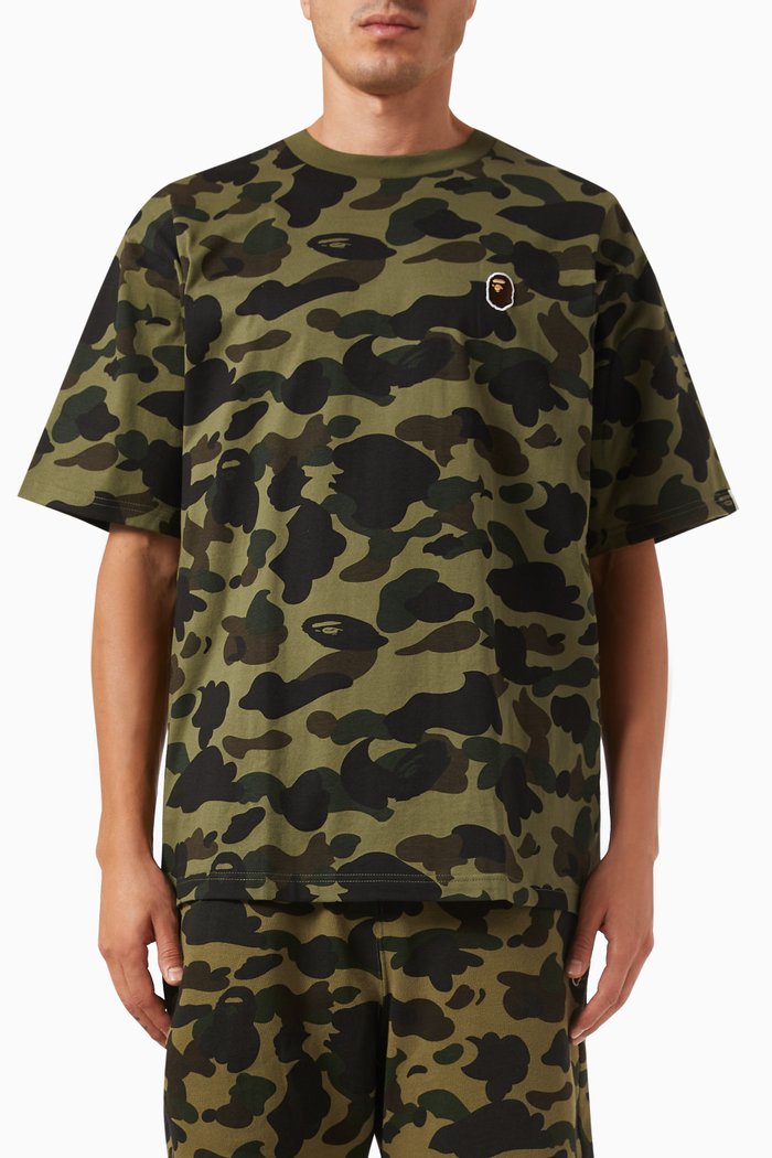

1st Camo One Point T-shirt in Cotton-jersey, Multicolour