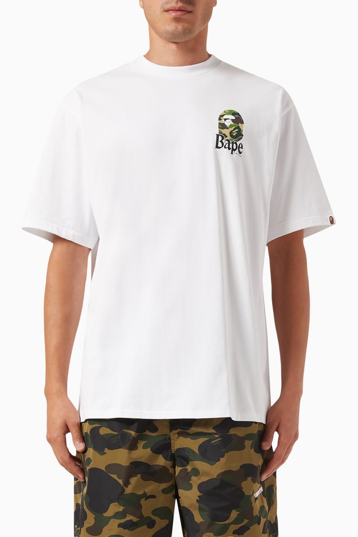 

Flora Ape Head T-shirt in Cotton-jersey, White