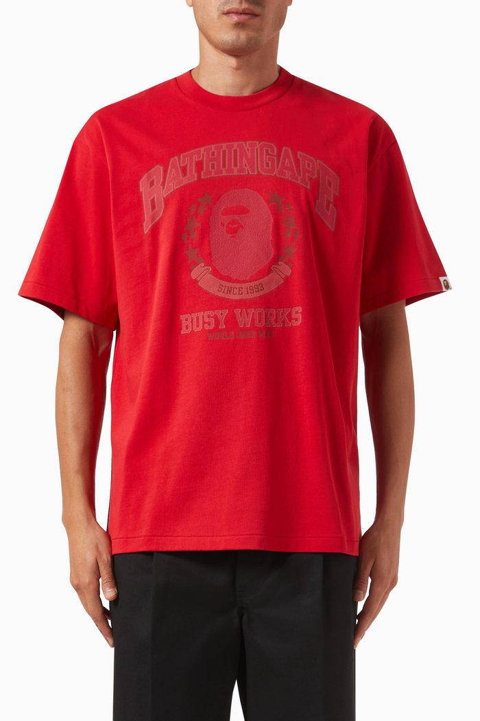 Bathing Ape T-shirt in Cotton-jersey, Red
