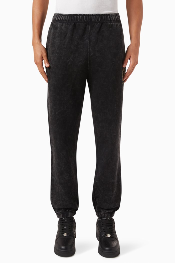 

Overdye Sweatpants in Cotton, Black