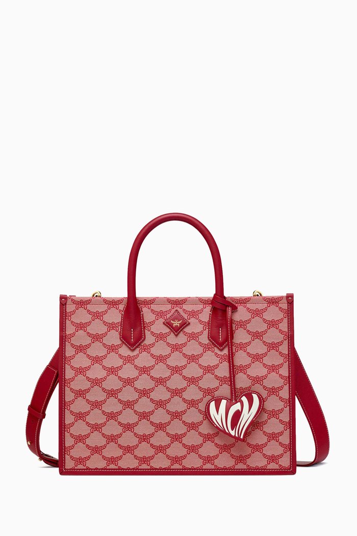 

Himmel Tote in Lauretos Jacquard, Red