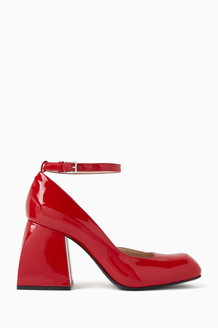 

Bulla Pia 90 Pumps in Patent Leather, Red