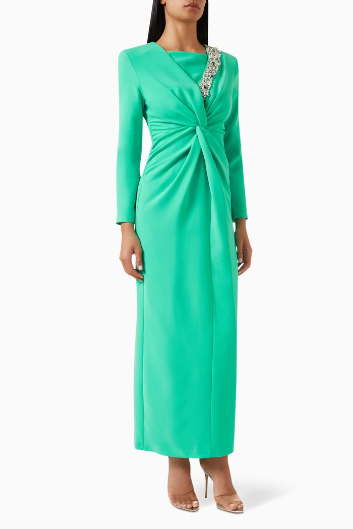 

Ellinor Maxi Dress, Green