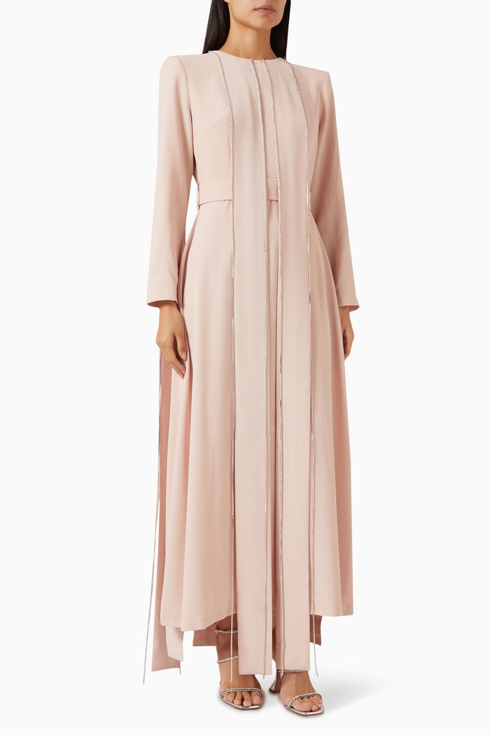 

Tease Belted Maxi Dress, Neutral