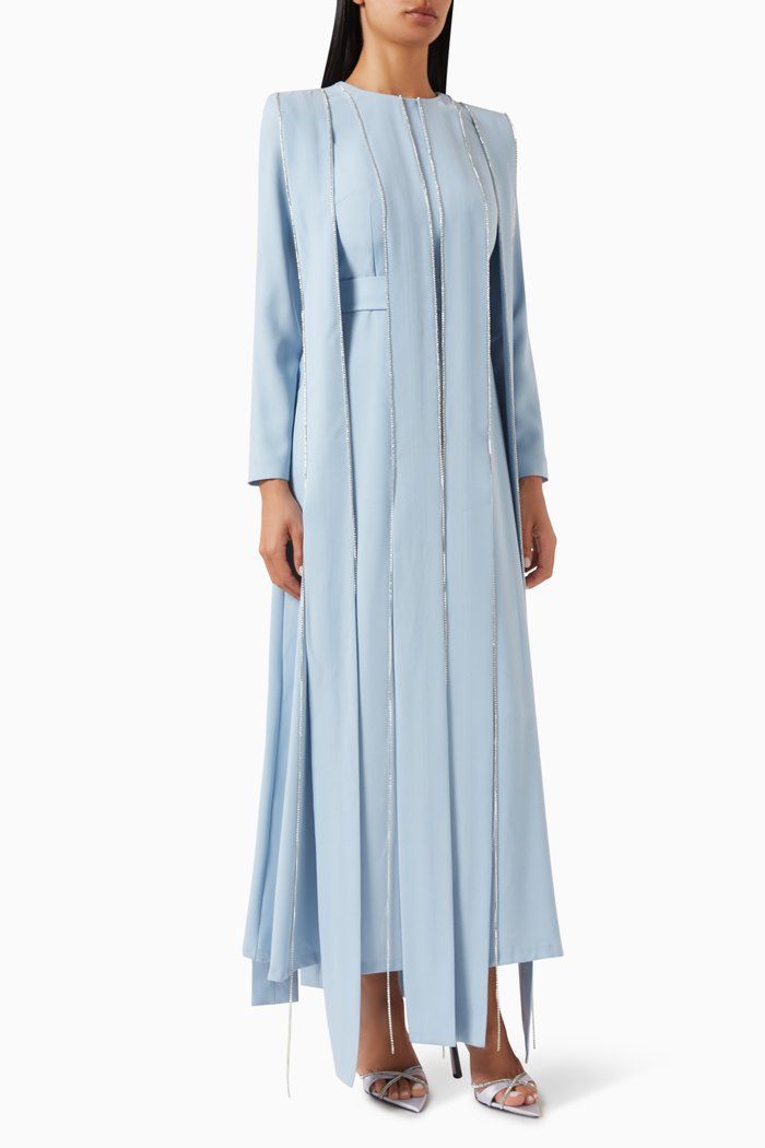 

Tease Belted Maxi Dress, Blue