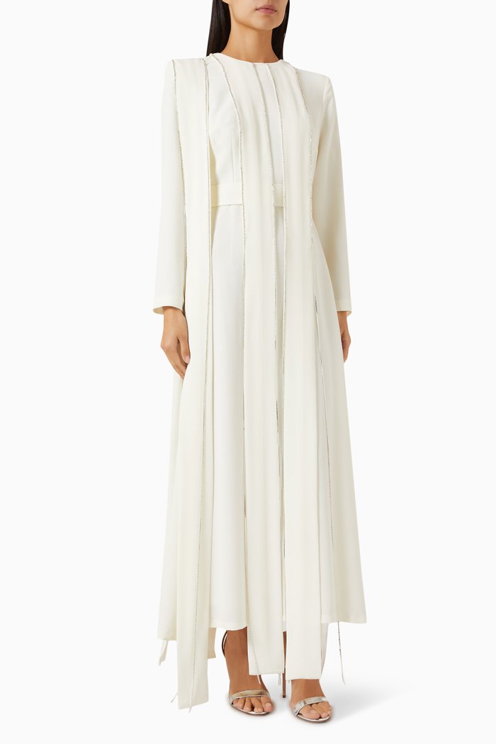 

Tease Belted Maxi Dress, Neutral