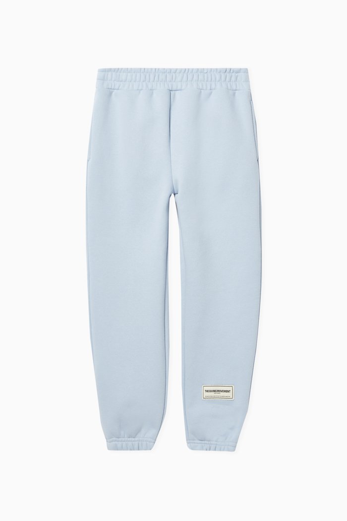 

Logo Sweatpants in Organic Cotton-blend, Blue