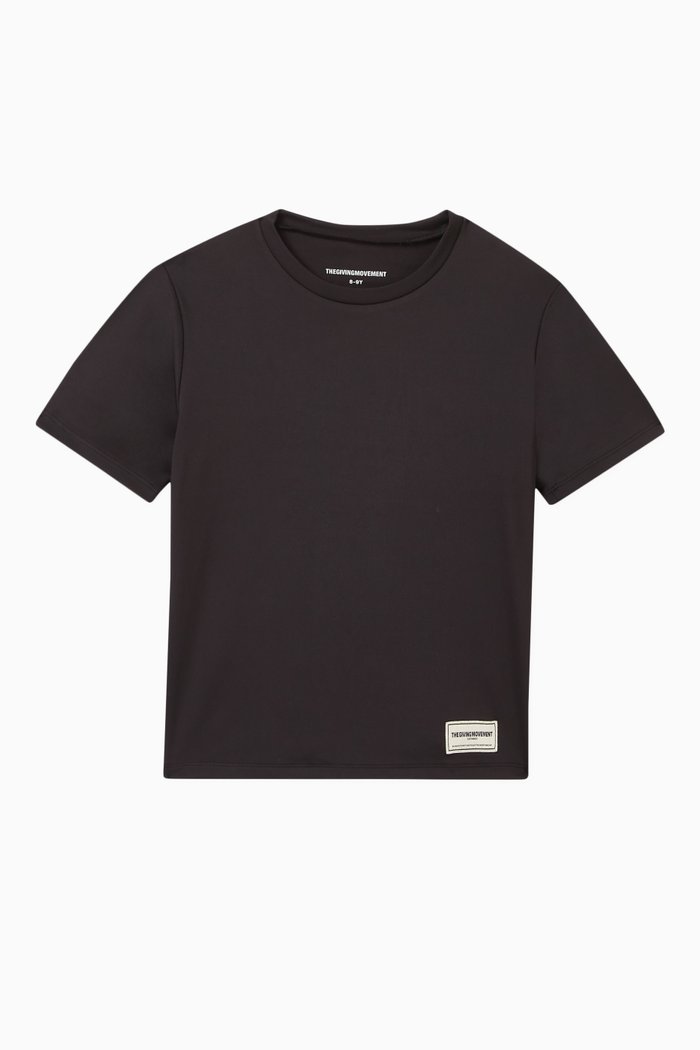 

Regular-fit Logo T-shirt in Recycled Softskin100©, Black