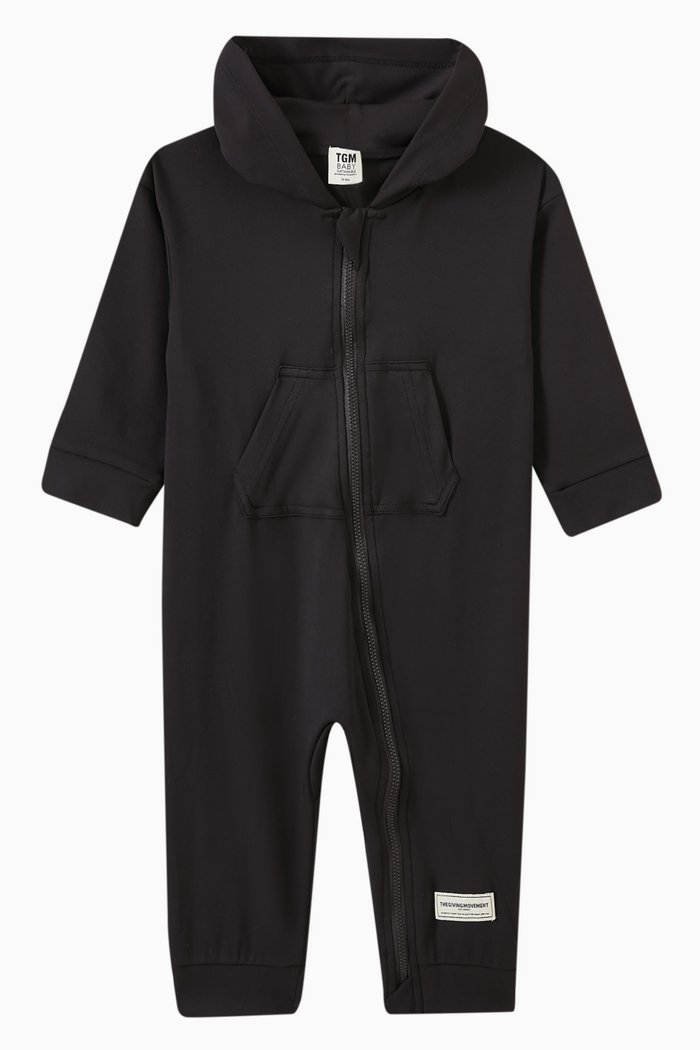 

Baby Onsie in Recycled Softskin100©, Black