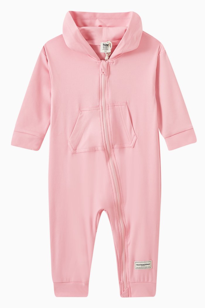 Baby Onsie in Recycled Softskin100©, Pink