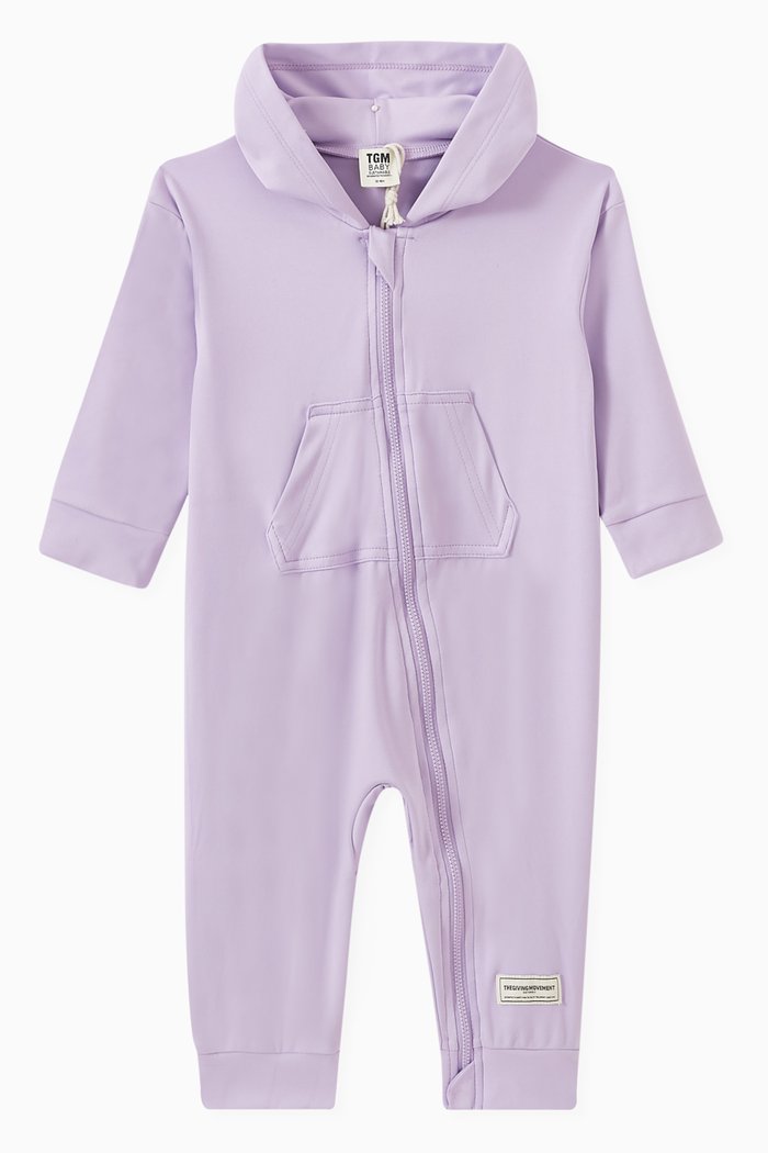 

Baby Onsie in Recycled Softskin100©, Purple