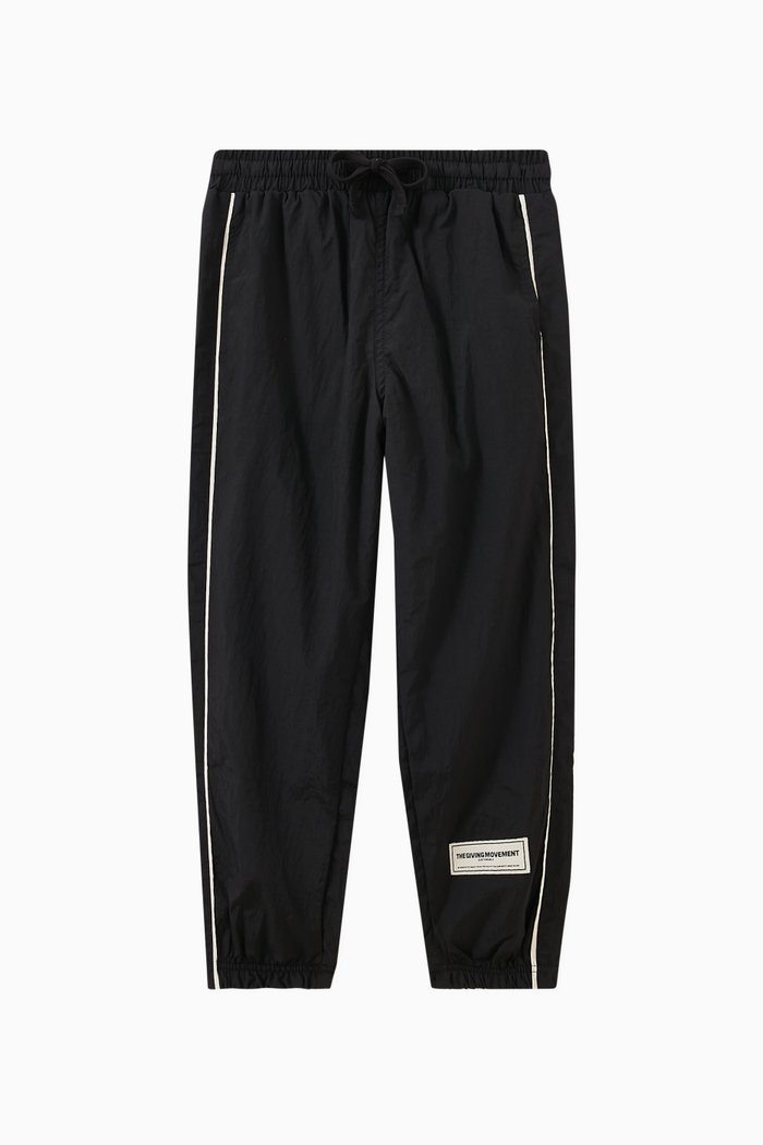 

Logo Pants in RE-SHELL100©, Black