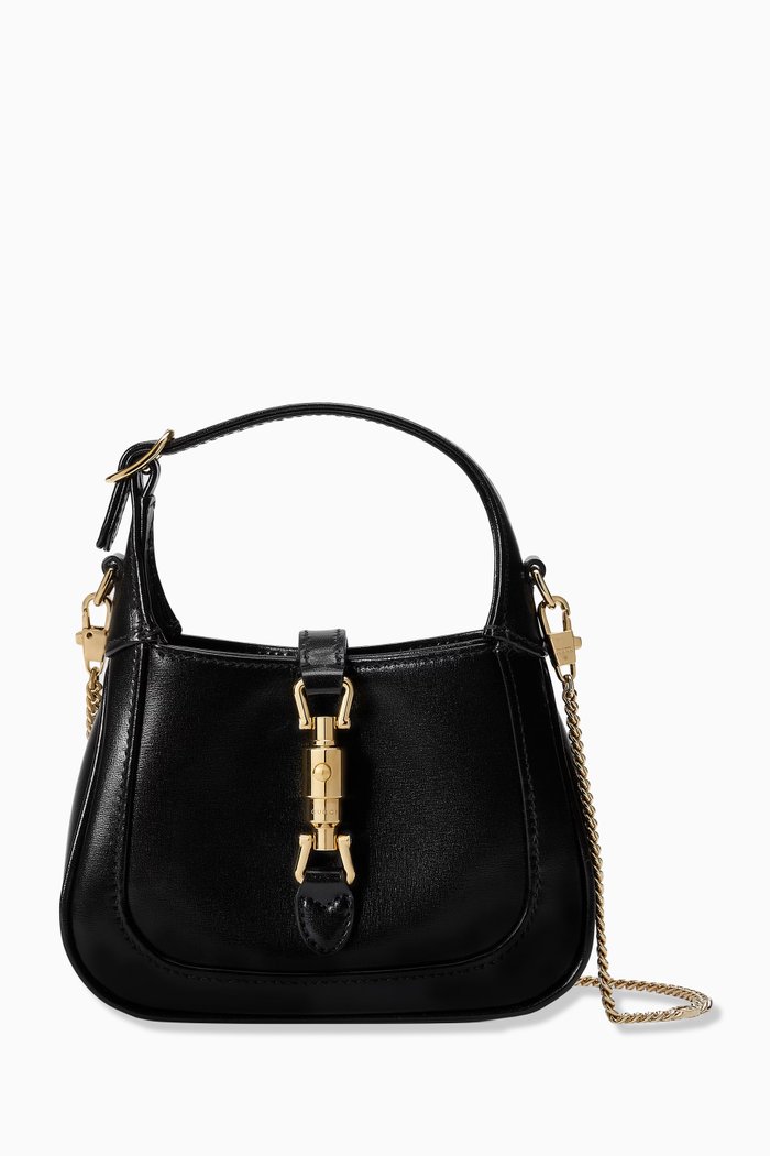 

Super Mini Jackie 1961 Bag in Leather, Black