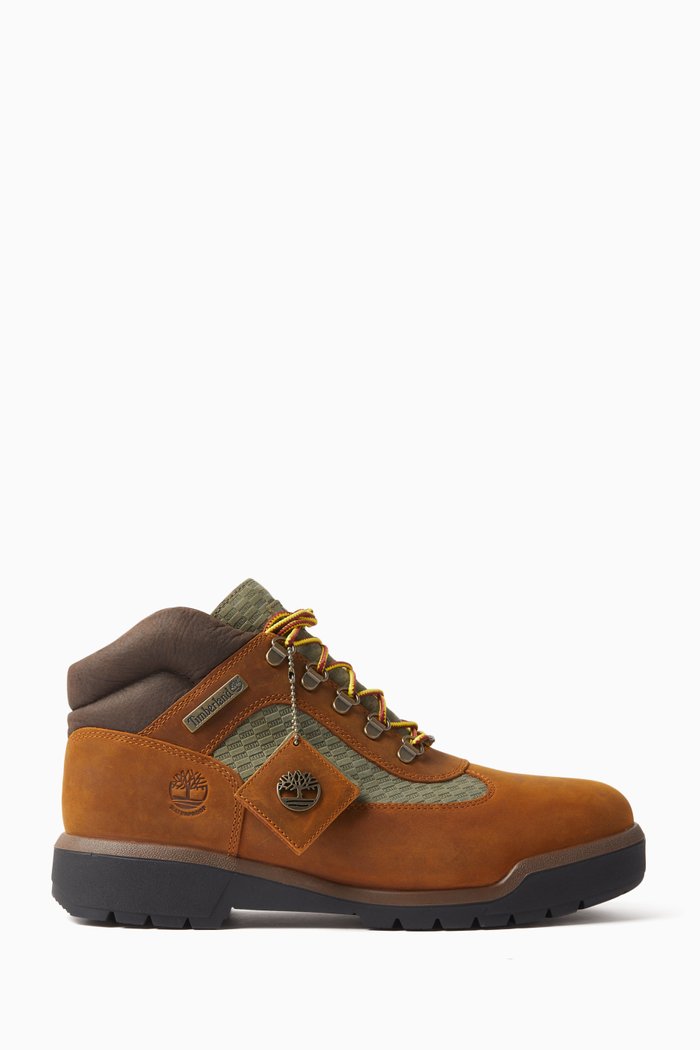 

x Timberland Field Boots in Leather, Multicolour