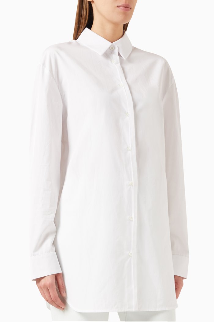 

Albini Shirt in Organic-cotton, White