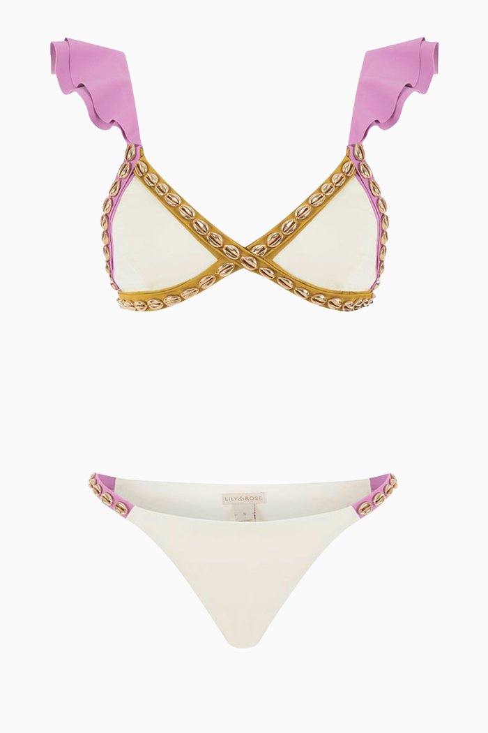 

Zoe Bikini Set in Stretch-nylon, Neutral