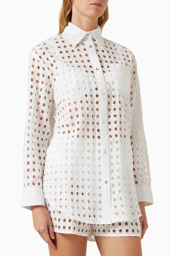 

The Oxford Tunic in Cotton, Neutral