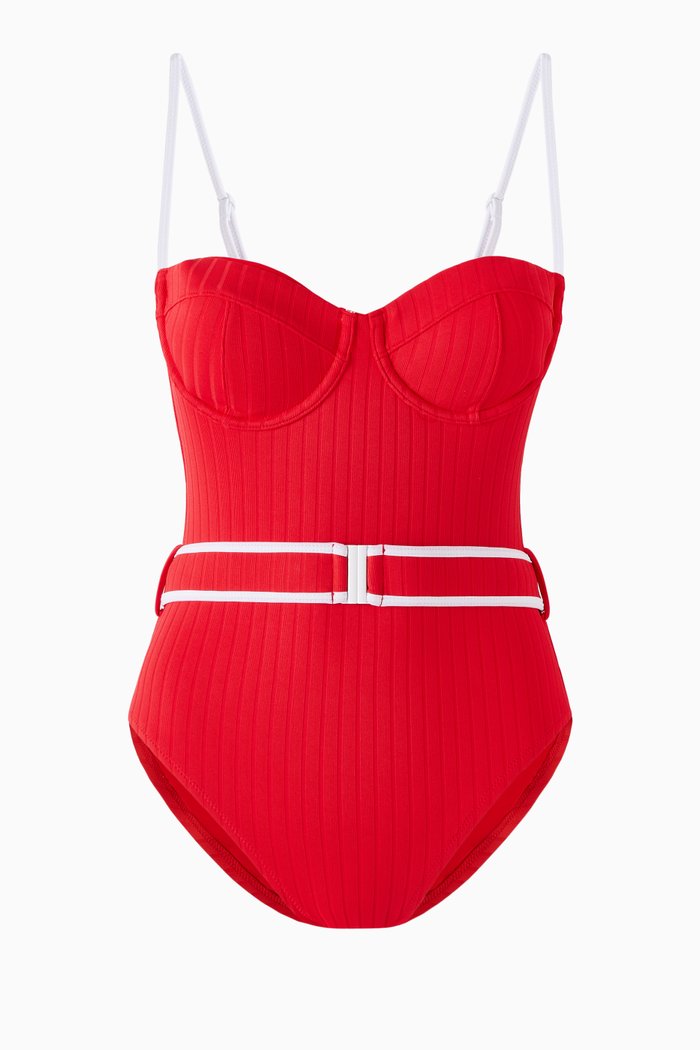 

The Spencer One-piece Swimsuit, Red