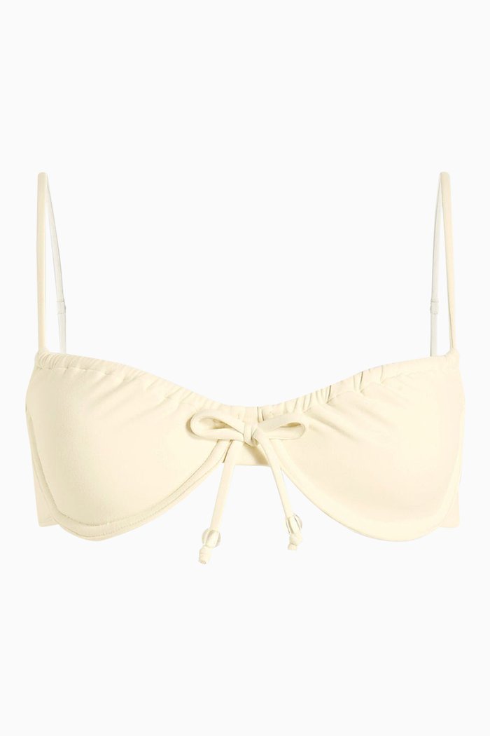 

x Sofia Richie Grainge The Lolita Bikini Top, Neutral