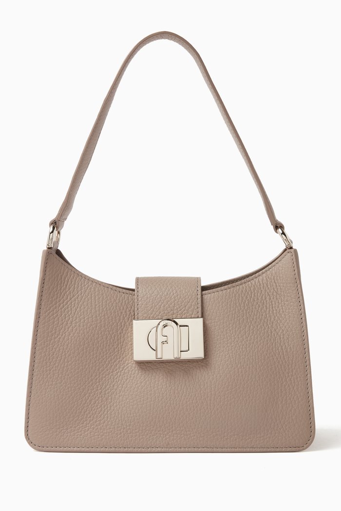 

Small 1927 Shoulder Bag in Leather, Neutral