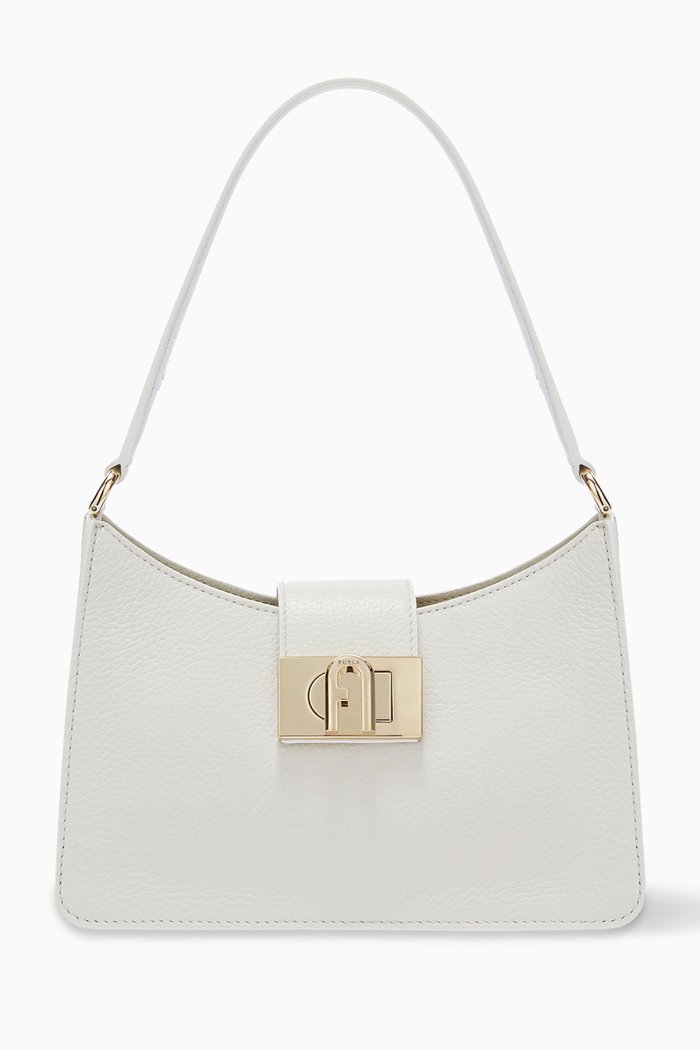 

Small 1927 Shoulder Bag in Leather, White
