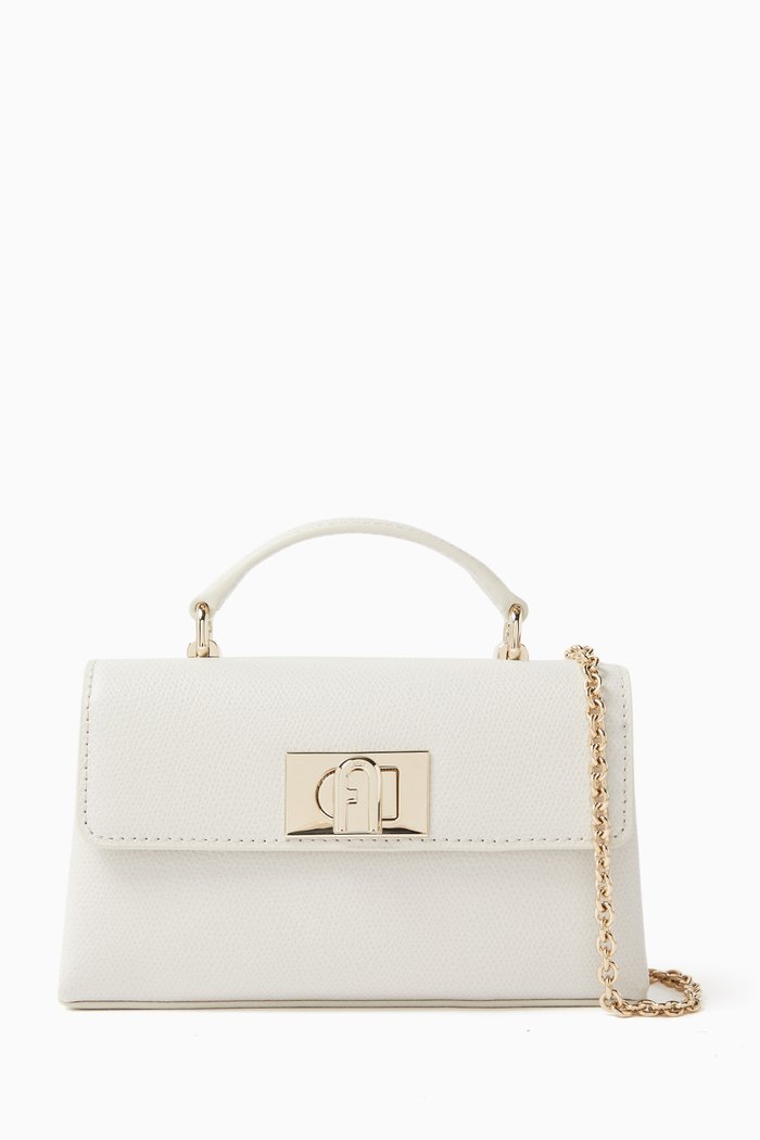 

Mini 1927 Top-handle Bag in Leather, White