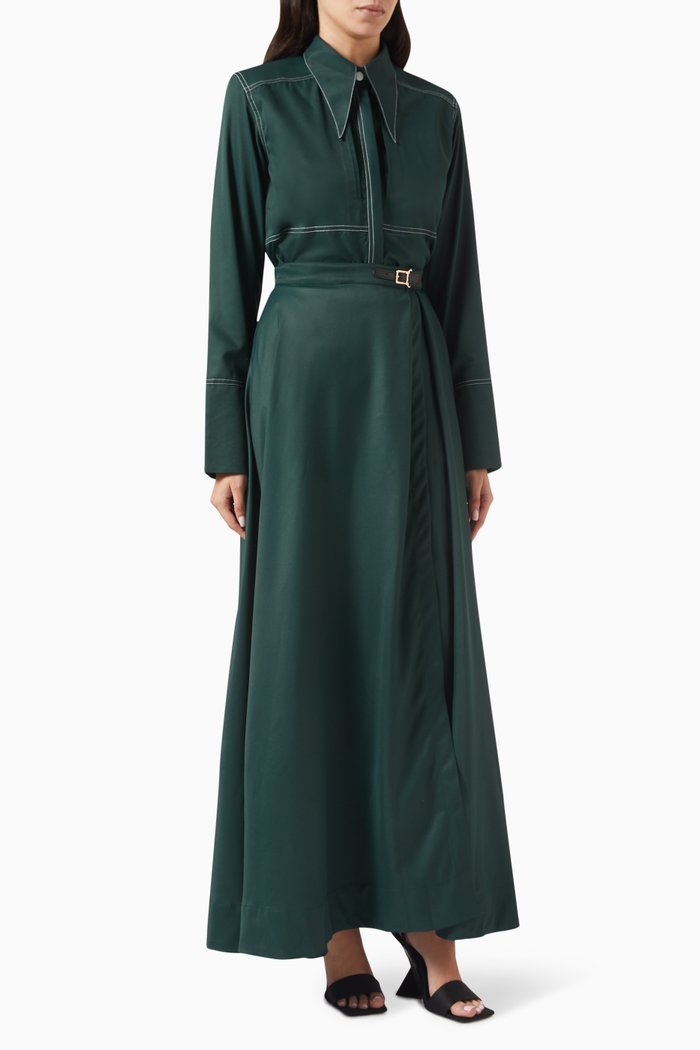 

Helena Co-ord Set in Terry-rayon, Green