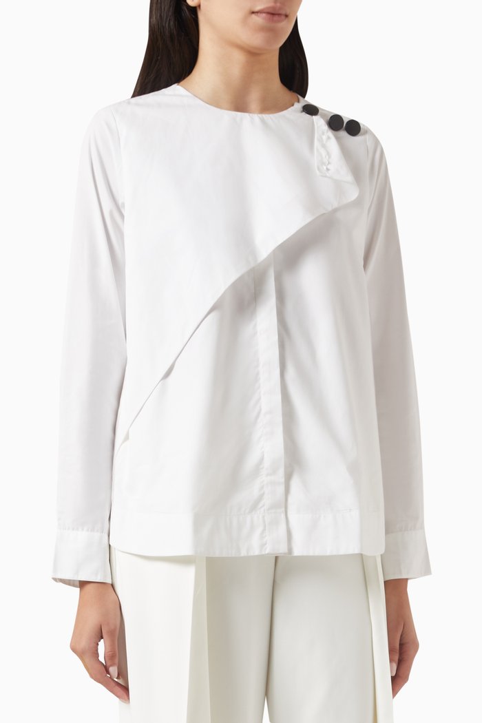 

Mabel Shirt in Cotton-poplin, White