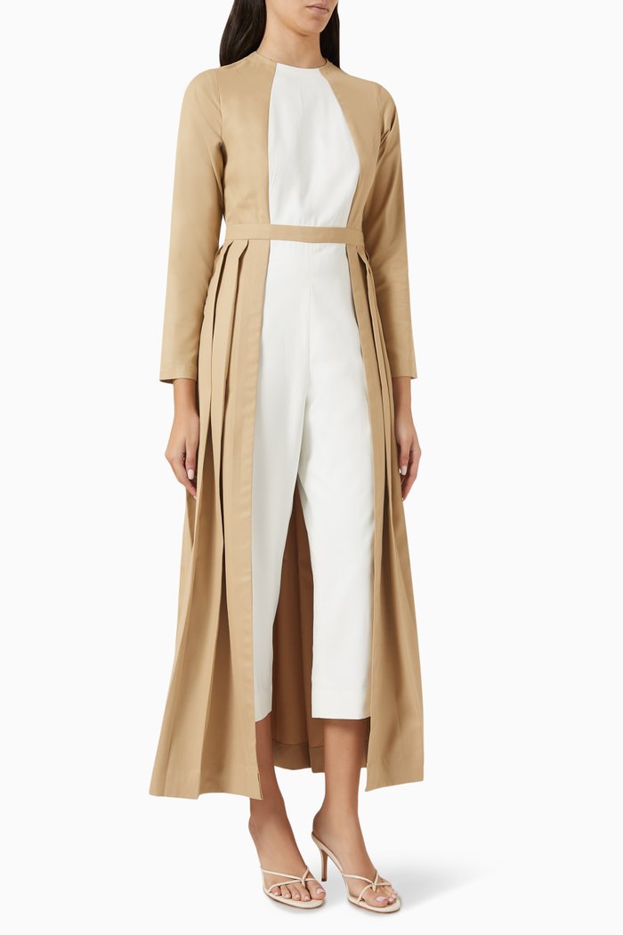 

Zoe Jumpsuit in Terry Rayon, Neutral