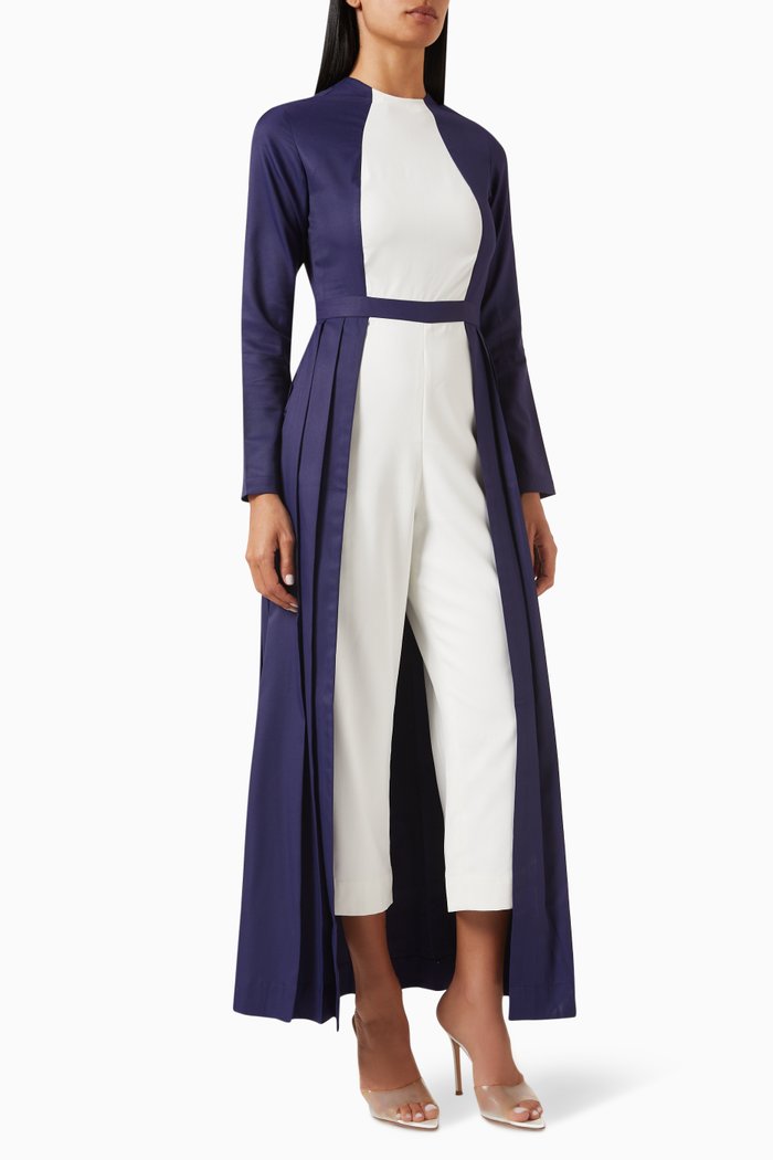

Zoe Jumpsuit in Terry Rayon, Blue