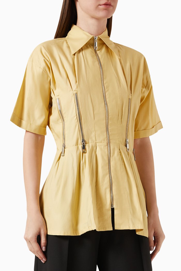 

Parx Shirt in Cotton-poplin, Yellow