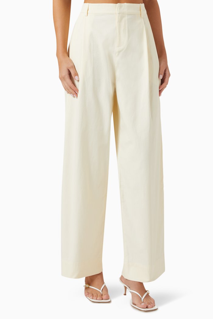 

Charlie Pants in Cotton, Neutral
