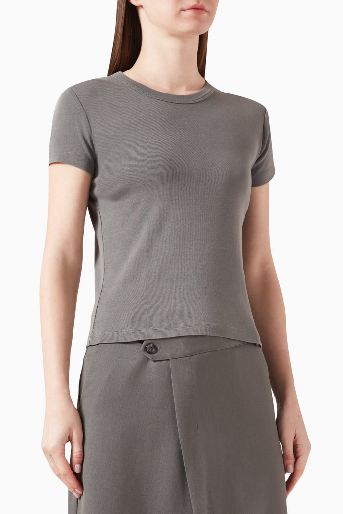 

Baby T-shirt in Organic Cotton, Grey