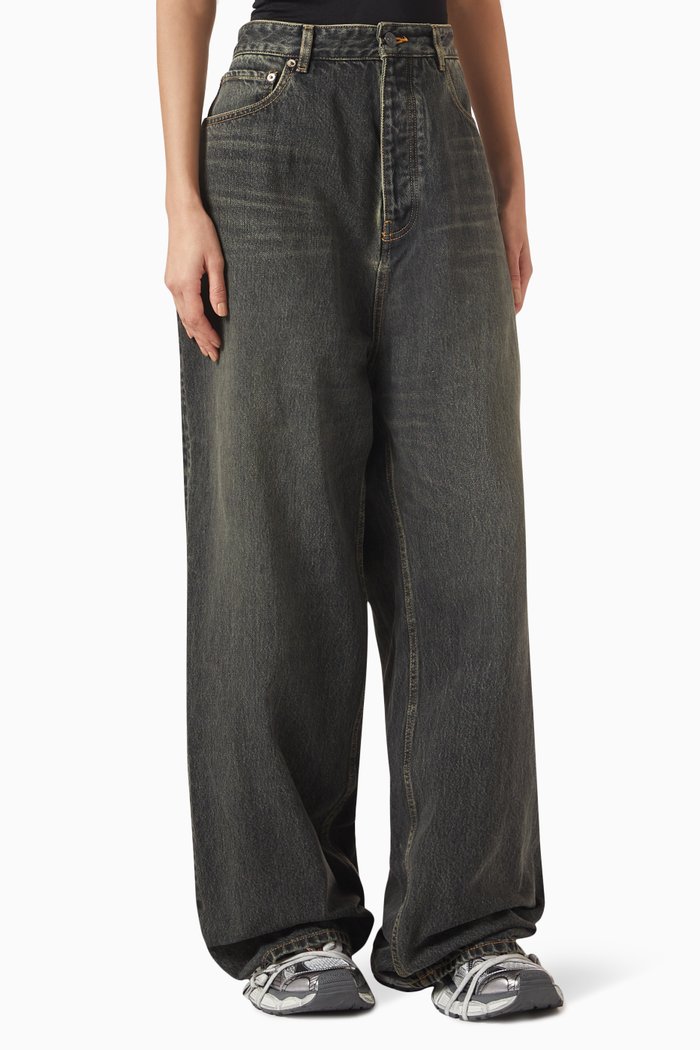 

Baggy Pants in Japanese Denim, Black