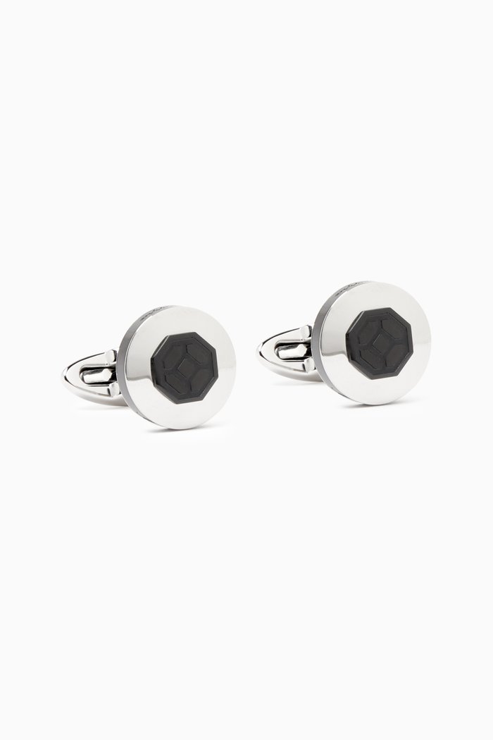 

Il Signore Cufflinks in Stainless Steel, Silver