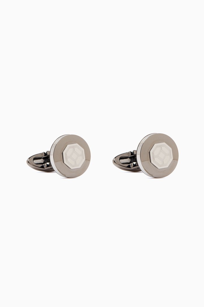 

Il Signore Cufflinks in Stainless Steel & PVD, Metallic