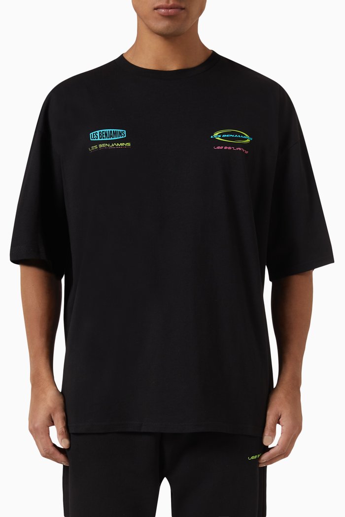 

Boxy Pocket Shirt in Cotton, Black