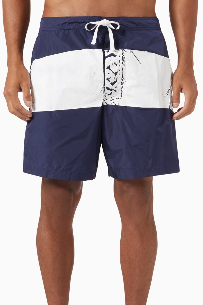 

Marina Swim Shorts in Nylon Taffeta, Blue