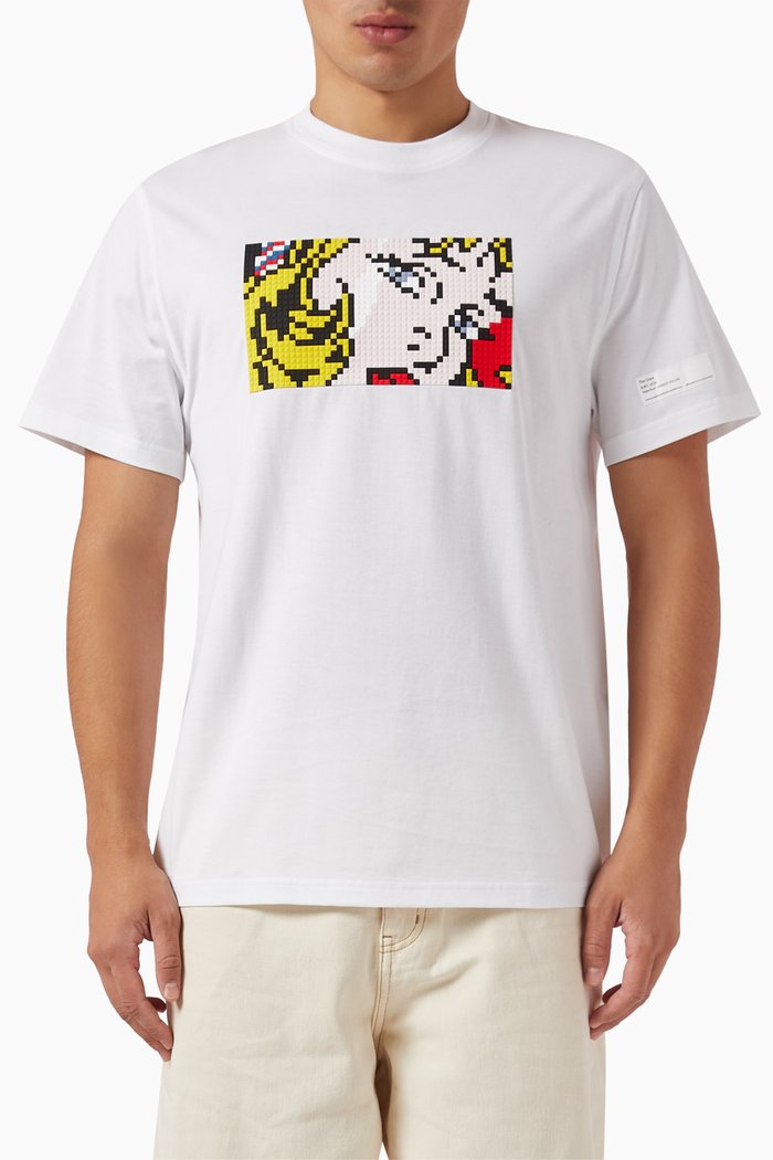 

The Glare T-shirt in Cotton, White