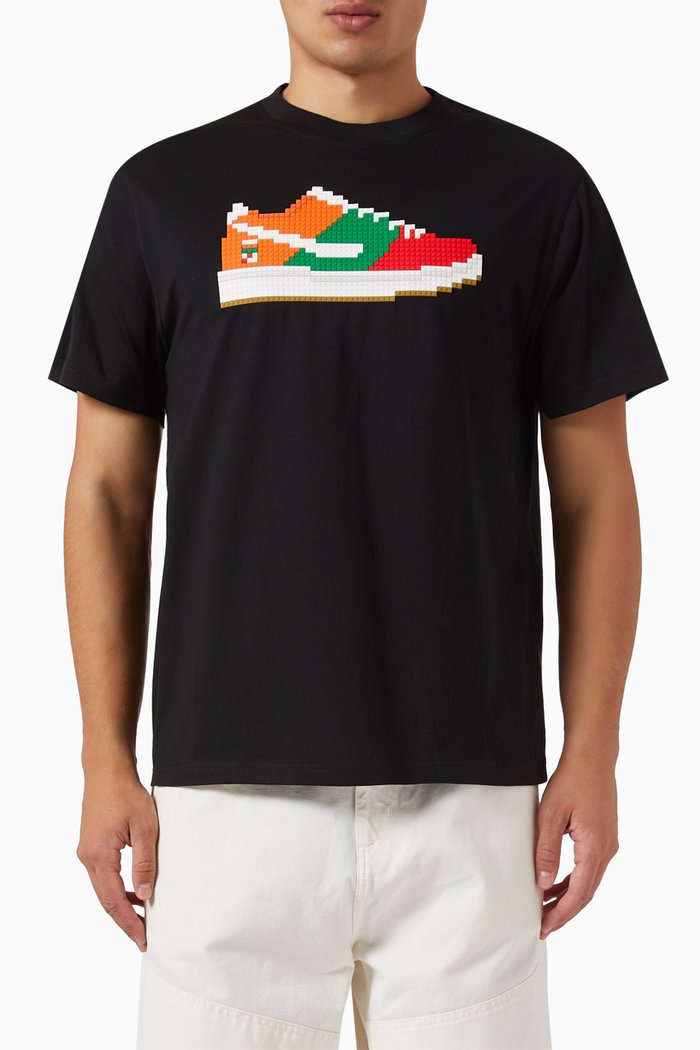 

Convenience Sneak T-shirt in Cotton, Black