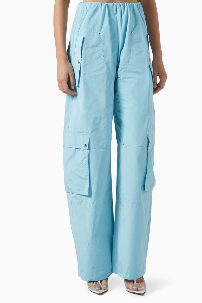 

08 Elevated Trackpants in Cotton-blend, Blue