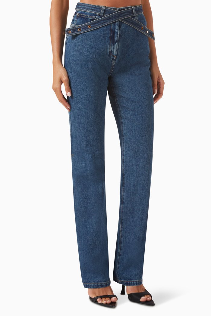 

08 Jo Jeans in Cotton-denim, Blue