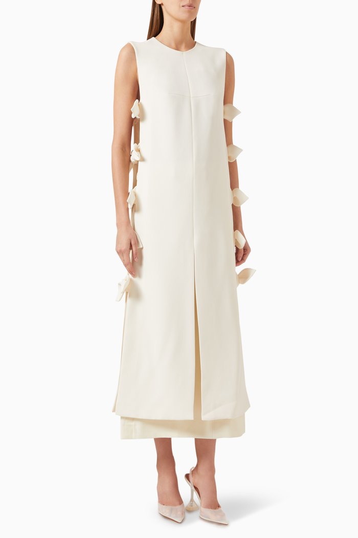 

Verushka Signature Bow Tunic, White